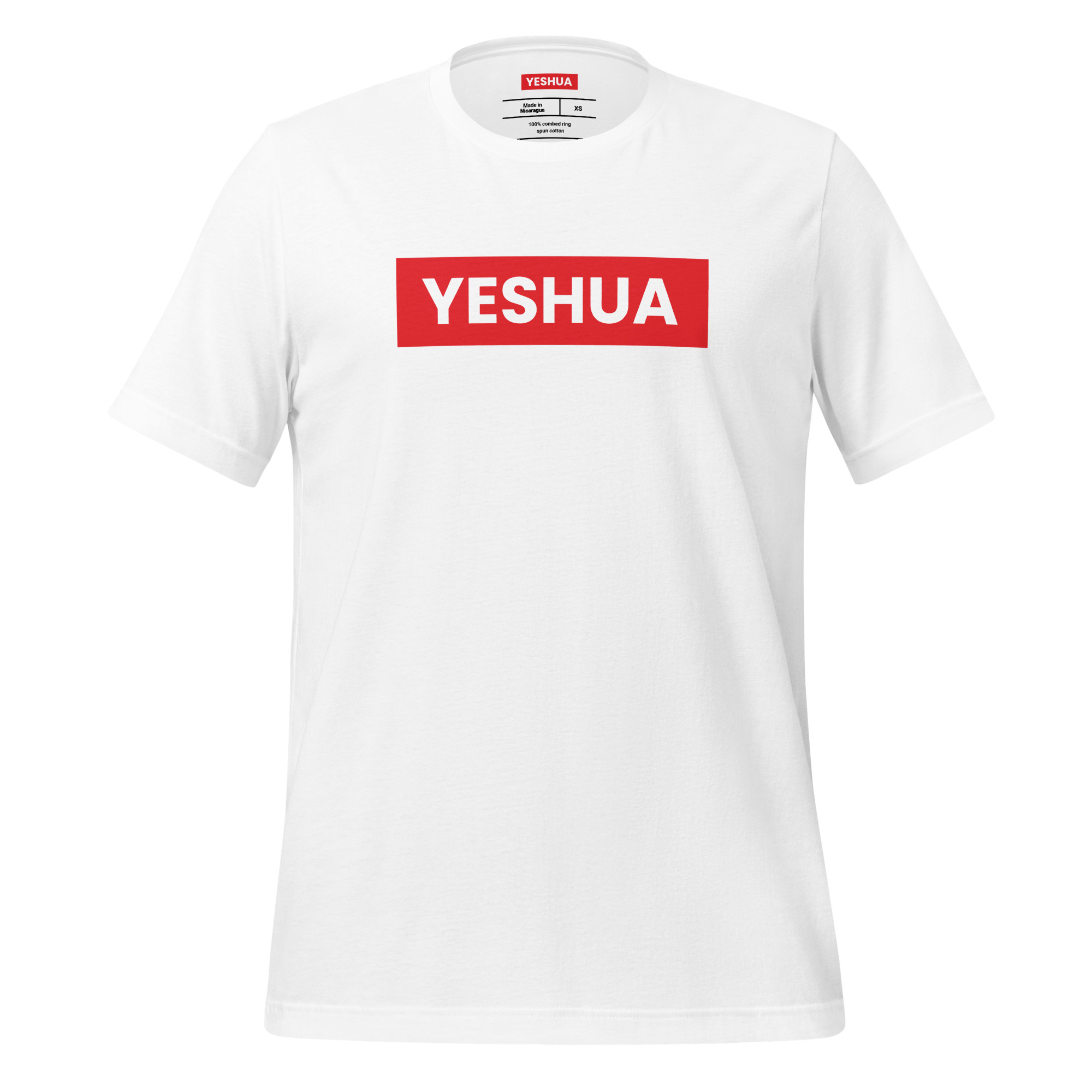 Yeshua Box Logo Tee - White