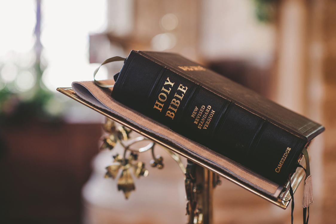 Open bible scripture