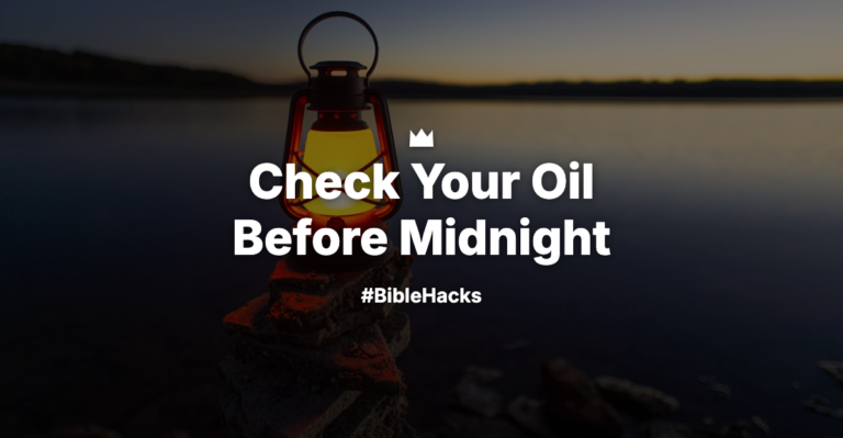 Check Your Oil Before Midnight